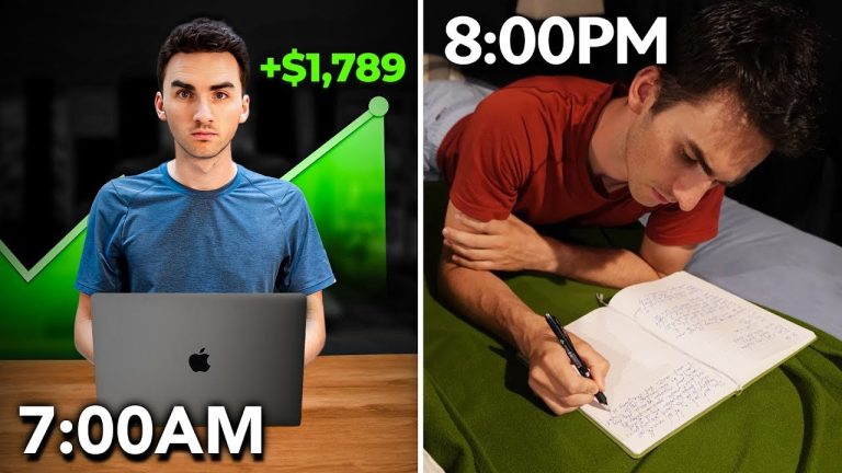 Day In The Life Of A $20,000/Month Day Trading Youtuber