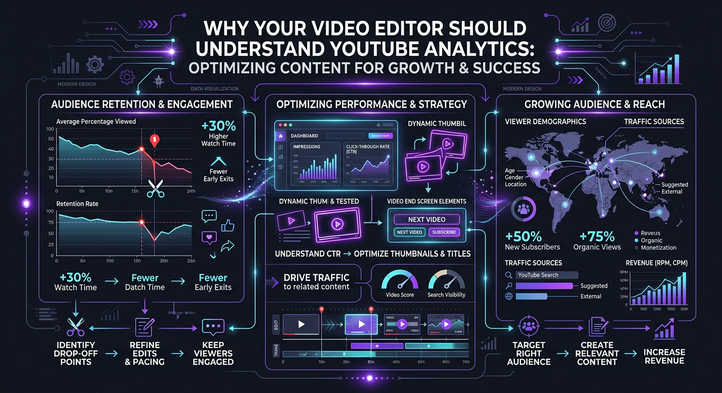 Why Your Video Editor Should Understand YouTube Analytics 3 Why Your Video Editor Should Understand YouTube Analytics - illustration 2