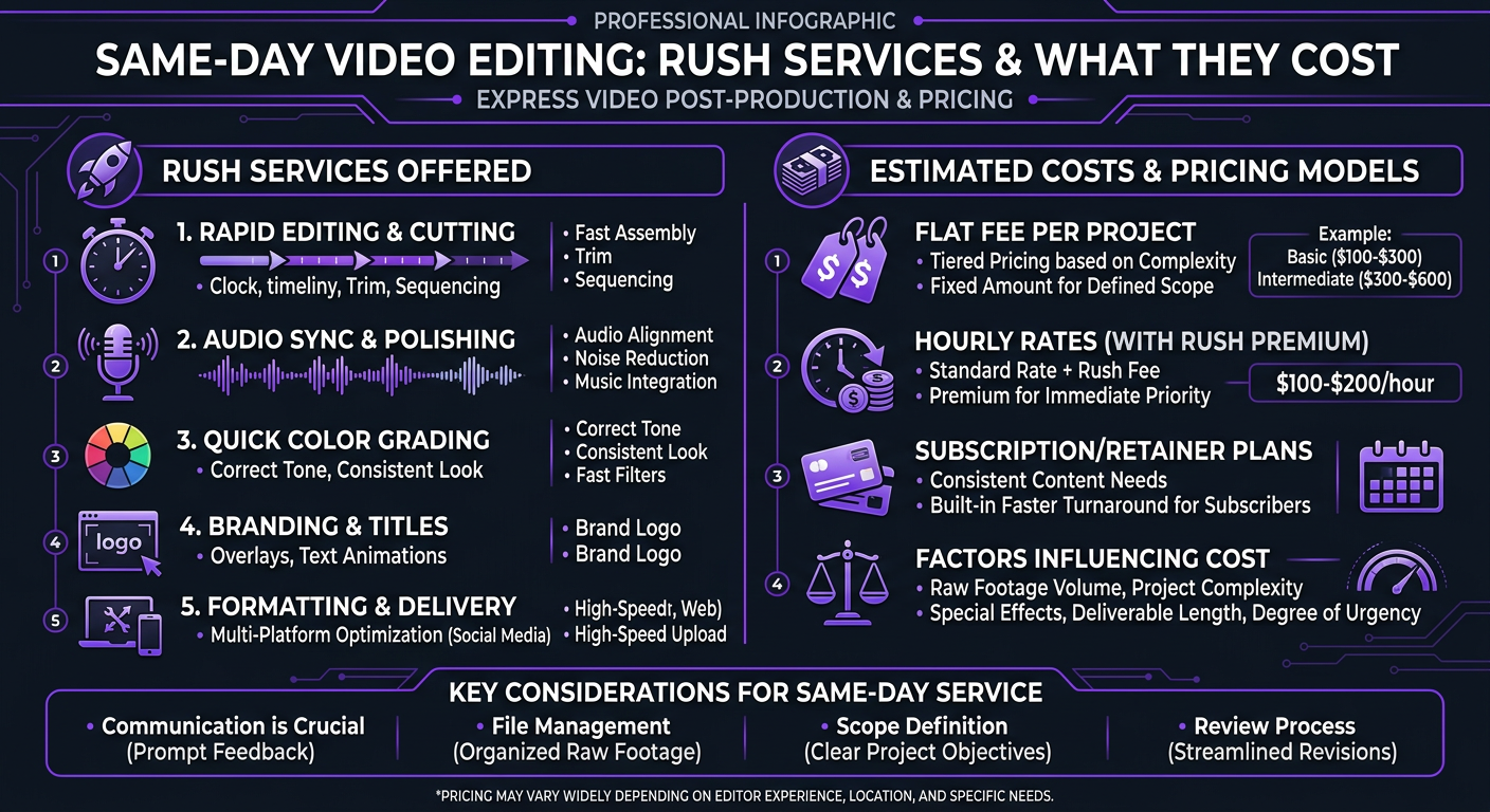 Same-Day Video Editing: Rush Services & What They Cost - illustration 1