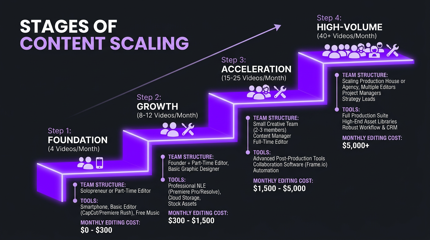scaling stages