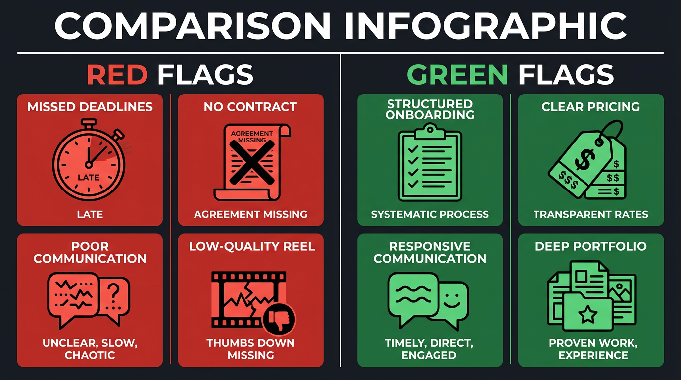 red green flags