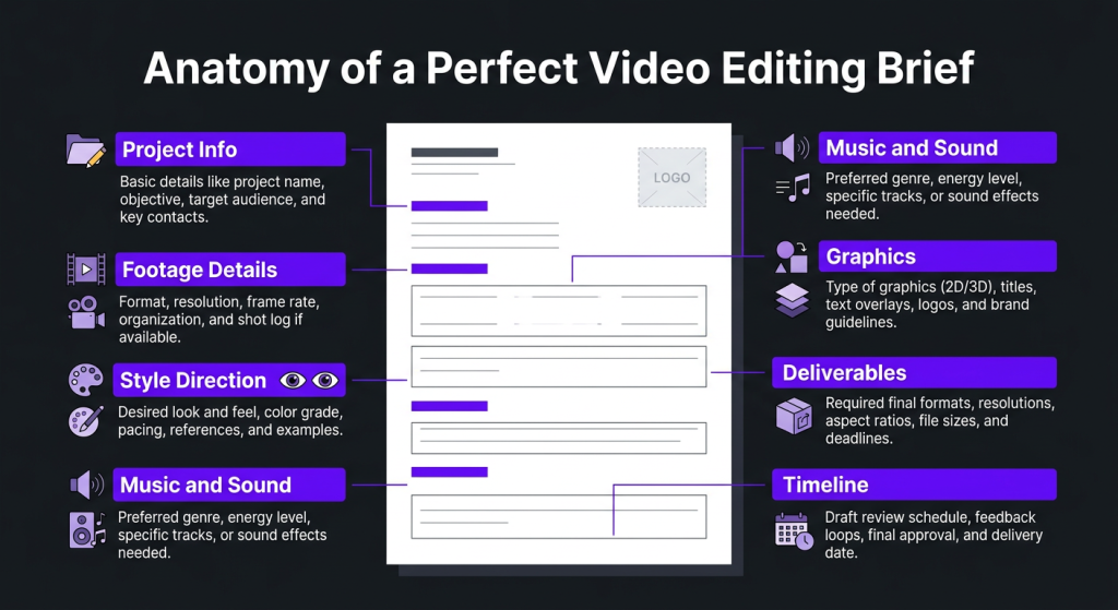 video editing brief template free download guide anatomy of brief