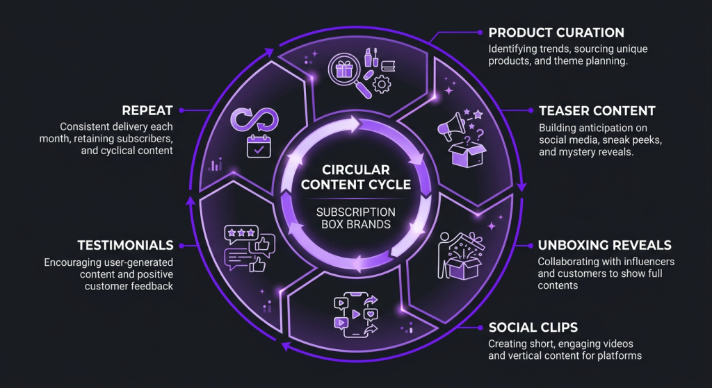 video editing for subscription boxes dtc brands in 2026 monthly content cycle
