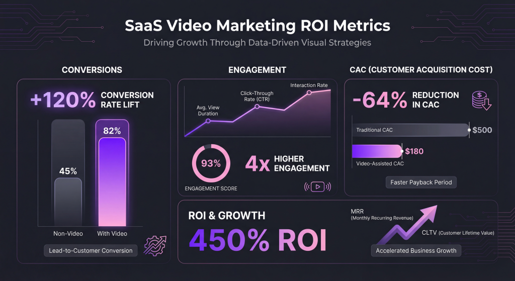 saas video roi metrics 2026 1