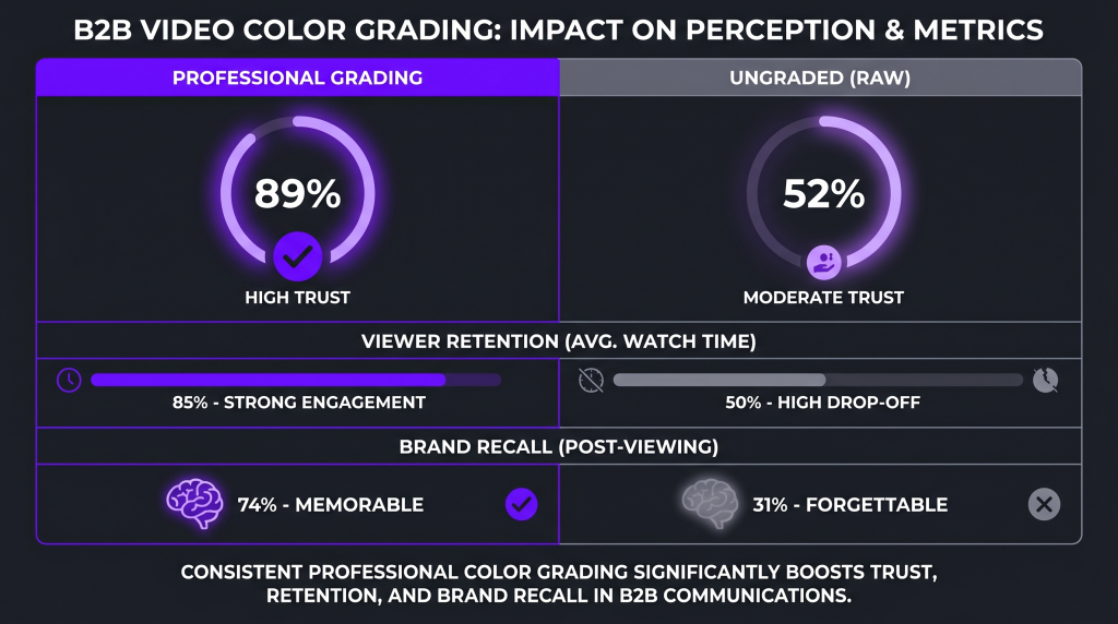 color grading b2b corporate video featured 2