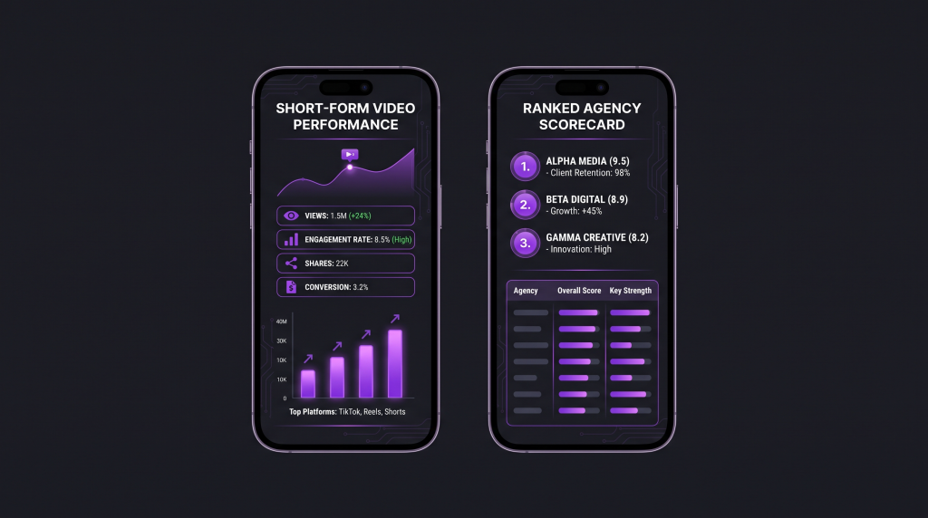 best short form video agencies featured