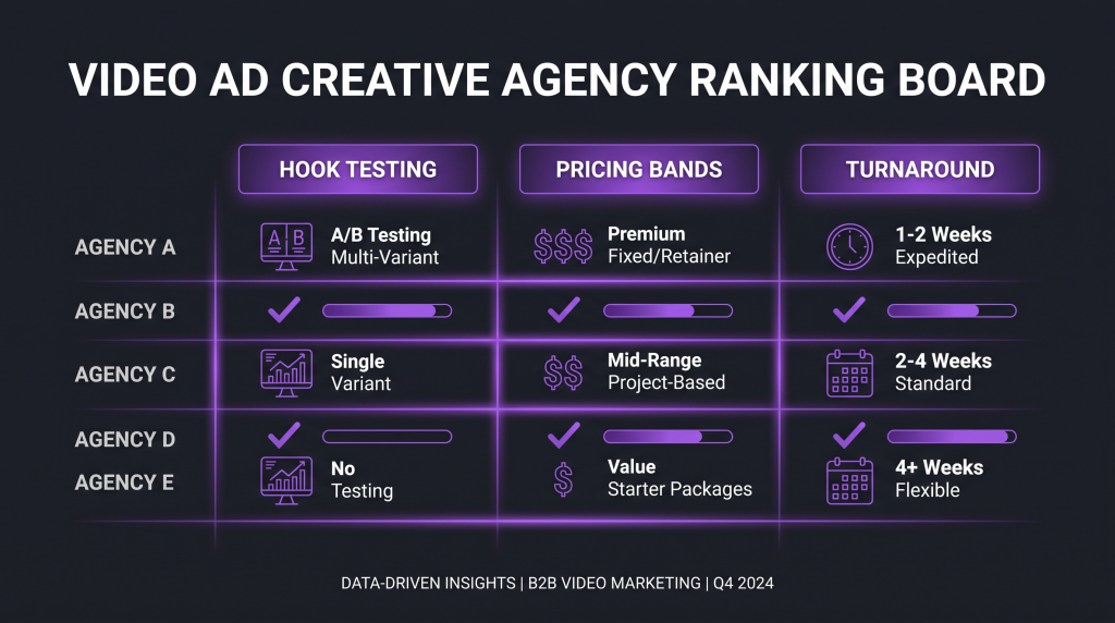 best video ad creative agencies featured