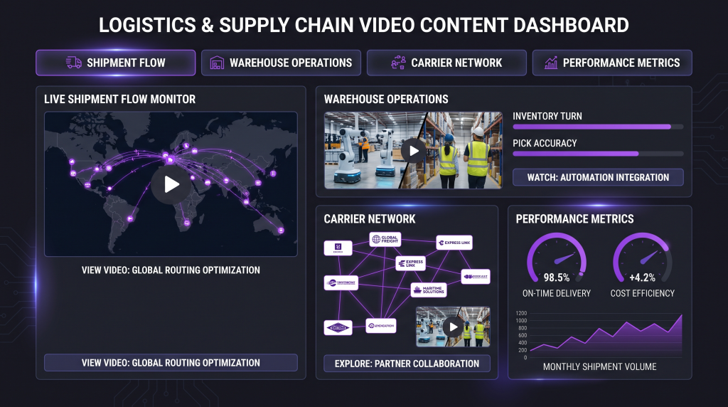video editing logistics companies featured