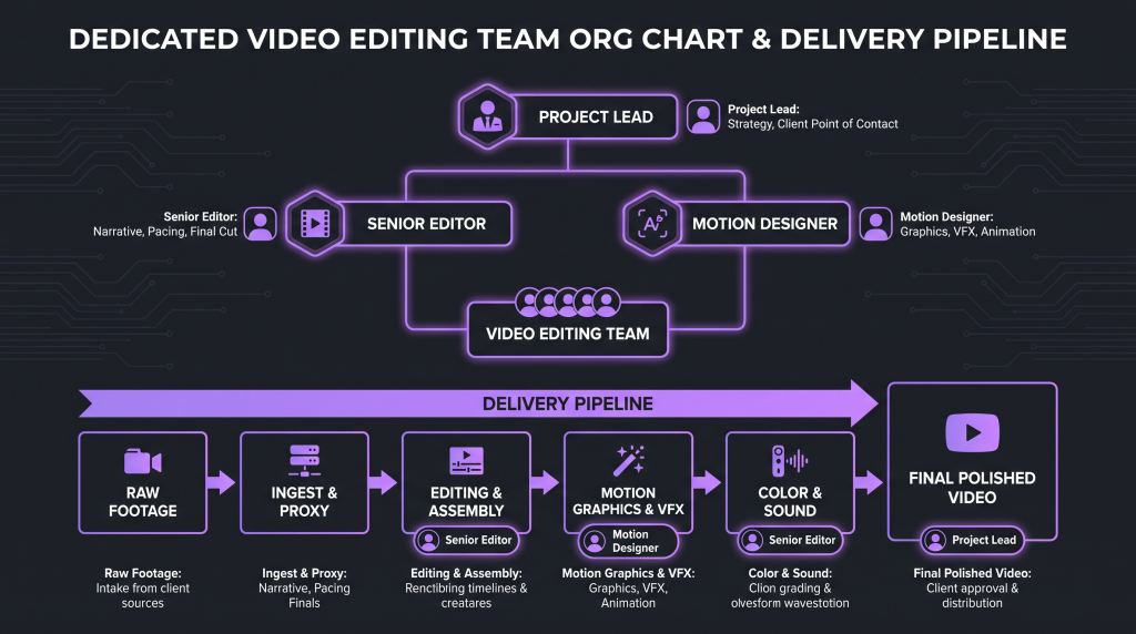 video editing team as a service featured