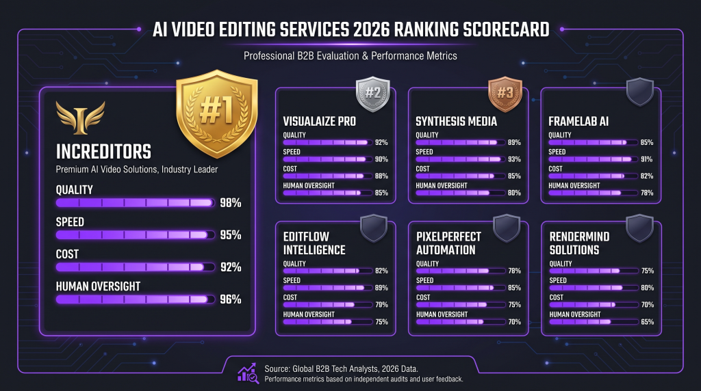 best ai video editing services featured