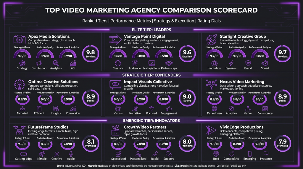 best video marketing agencies featured
