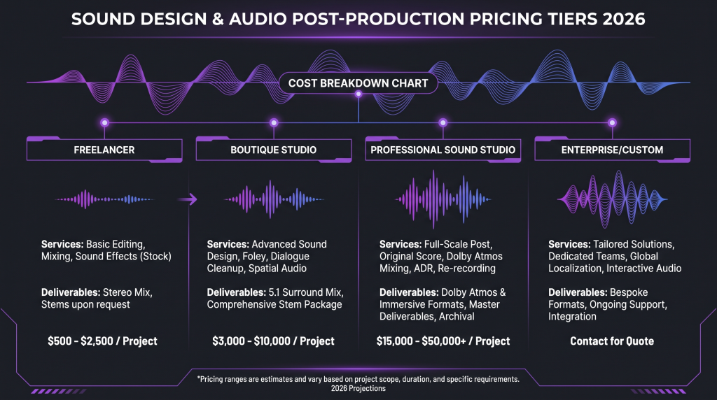 sound design audio post pricing featured