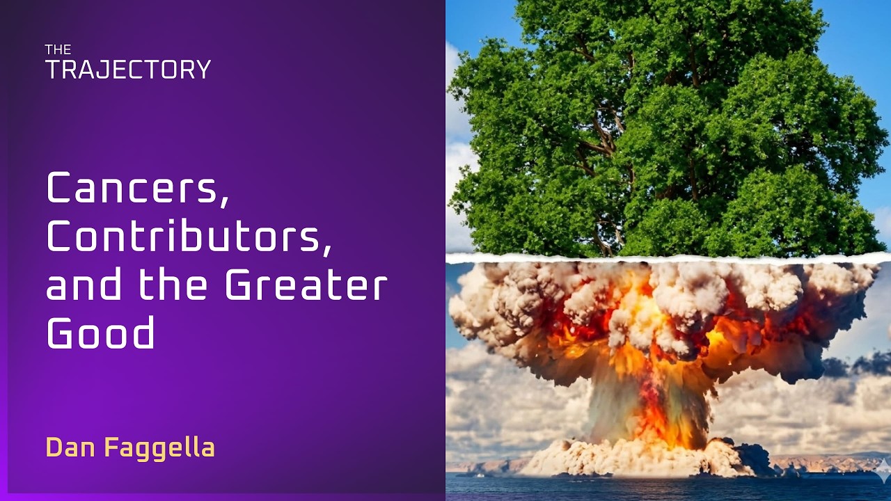 Cancers, Contributors, and the Greater Good, YouTube video edited by Increditors for The Trajectory (Emerj)