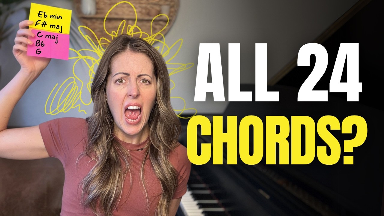 How to memorize every major and minor chord (FOREVER!), YouTube video edited by Increditors for Ashlee Young Piano Studio