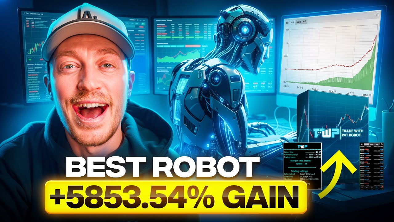 I made the BEST Trading ROBOT (+5853.54% GAIN), YouTube video edited by Increditors for Trade with Pat