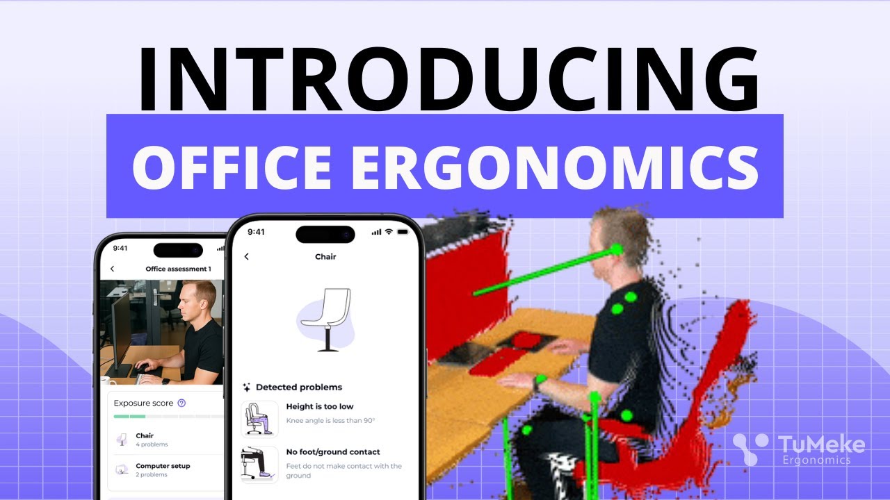 Introducing TuMeke Office Ergonomics, YouTube video edited by Increditors for TuMeke