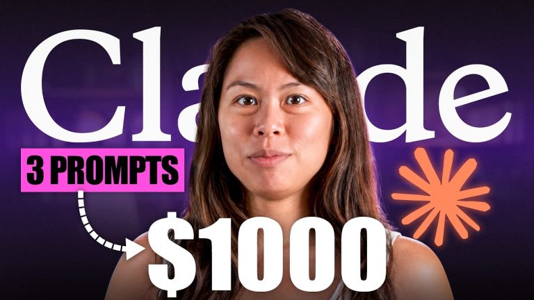 How to Make Your First $1000 (3 Claude Prompts)