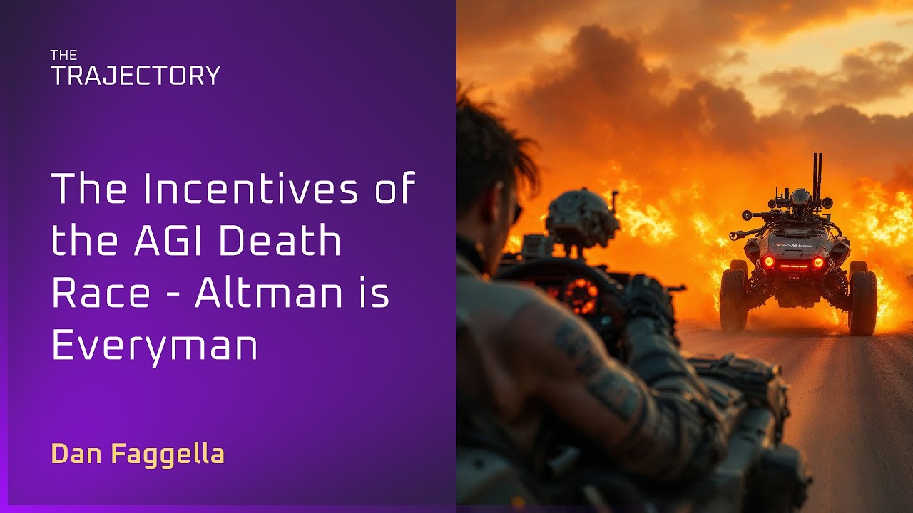 The Incentives of the AGI Death Race (AKA: Altman is Everyman), YouTube video edited by Increditors for The Trajectory (Emerj)